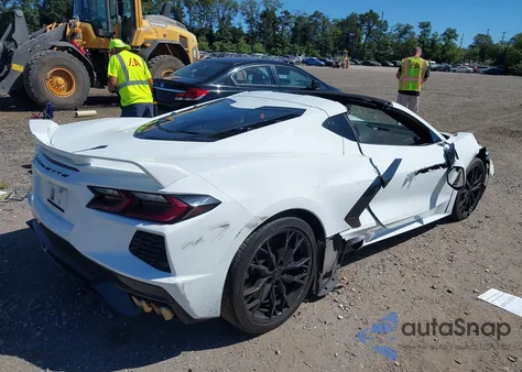 2023 Chevrolet Corvette Stingray Rwd 1Lt z USA, uszkodzony, nr VIN 1G1YA2D49P5110575